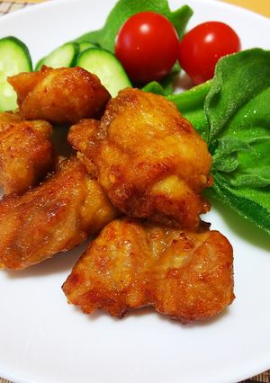 【龍愛】フライパンで鶏肉の唐揚げ（濃）-レシピのメイン写真