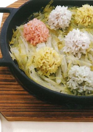 カラフルもち米焼売-レシピのメイン写真