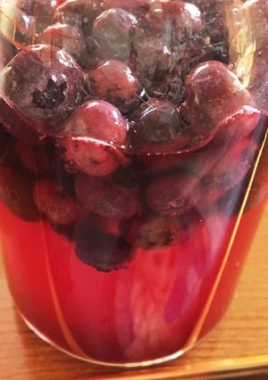 冷凍ブルーベリーで酵母(パン)-レシピのメイン写真