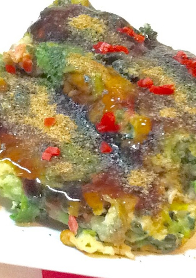 たっぷりほうれん草・お好み焼きの作り置き-レシピのメイン写真
