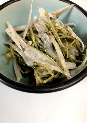 作り置き☆牛蒡と豆苗の味噌マヨサラダ-レシピのメイン写真