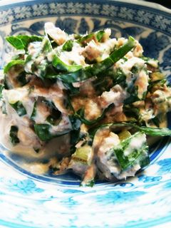 ニガナの和え物(節約)-レシピのメイン写真