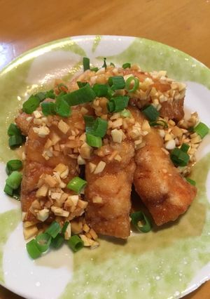 めかじきのニンニク生姜ポン酢-レシピのメイン写真