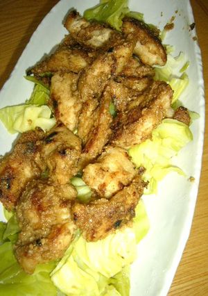 鶏むね肉のゴマ酢ソテー☆-レシピのメイン写真