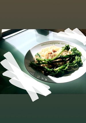 挽き割り大豆の和風ペペロンチーノ-レシピのメイン写真