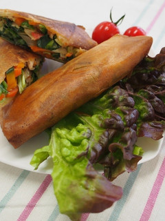 野菜たっぷり春巻き-レシピのメイン写真