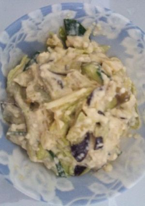 豆腐が決め手のマヨポンサラダ☆-レシピのメイン写真