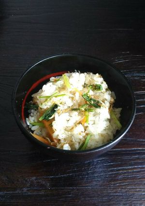 ✿彼氏絶賛✿みぶなとじゃこごはん♪-レシピのメイン写真