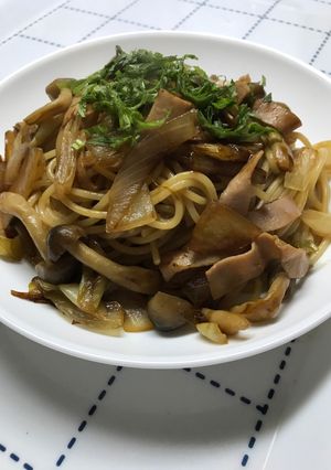しめじと長ねぎの和風スパゲティ-レシピのメイン写真