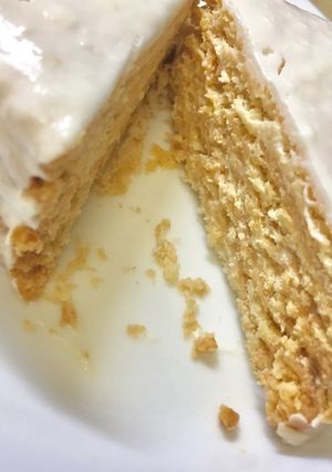 材料2つだけ☆ココナッツサブレdeケーキ-レシピのメイン写真