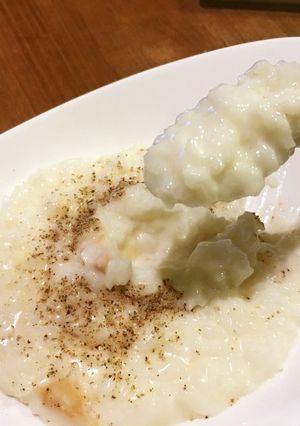 残りご飯で燻製チーズリゾット！！-レシピのメイン写真