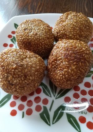 案外簡単！中華　ごま団子-レシピのメイン写真