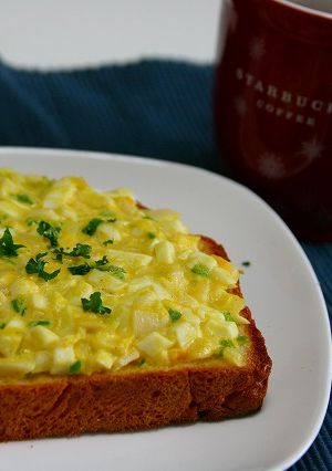 絶品☆喫茶店の味☆たまごホットトースト☆-レシピのメイン写真