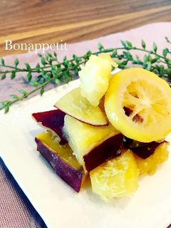 超簡単☆さつまいものレモン煮-レシピのメイン写真