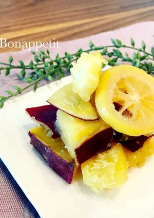 超簡単☆さつまいものレモン煮-レシピのメイン写真
