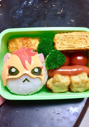 キャラ弁 プリキュア ハムハムハリー-レシピのメイン写真