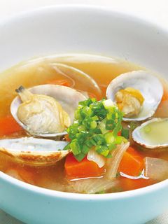 アサリと野菜のスープ-レシピのメイン写真