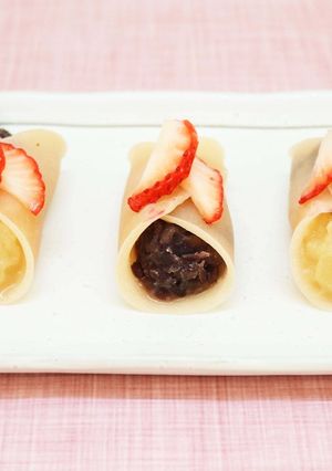 フルーツビネガーで甘酸っぱい✿いちご餅-レシピのメイン写真