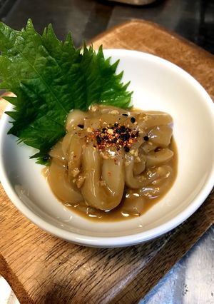 絶品☆お酒が進むイカの肝醤油漬け☆-レシピのメイン写真
