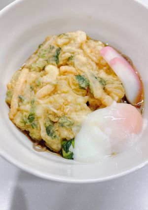 かき揚げそば-レシピのメイン写真