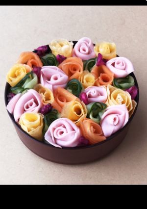 薔薇ちらし弁当-レシピのメイン写真