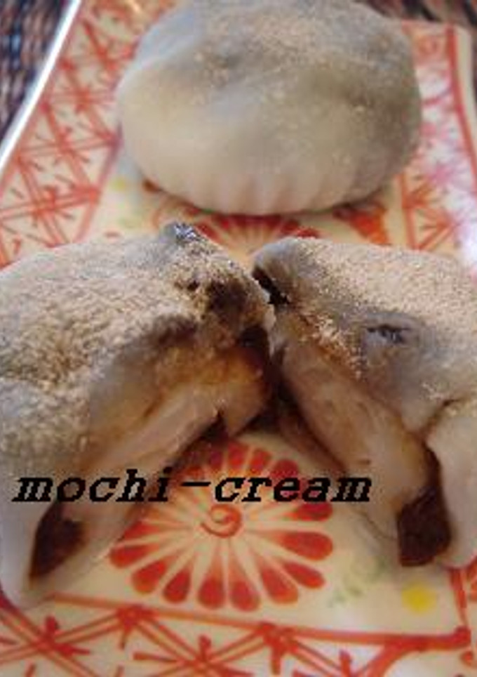 カプチーノ大福♡mochi-cream風-レシピのメイン写真
