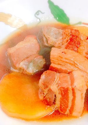 はと麦茶で豚角煮。梅酒入り-レシピのメイン写真