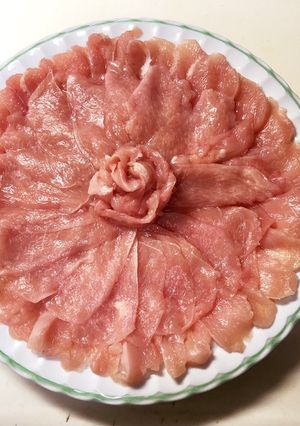 家計と身体に優しい鶏胸肉のしゃぶしゃぶ-レシピのメイン写真