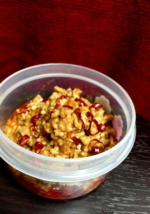 インスタント麺がプロの味に!ピリ辛肉味噌-レシピのメイン写真