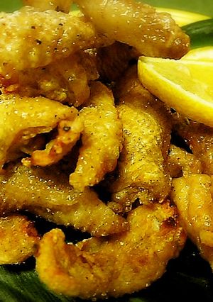 かりかり鶏皮せんべい-レシピのメイン写真