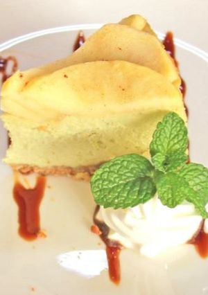 キャベツとリンゴのチーズケーキ-レシピのメイン写真