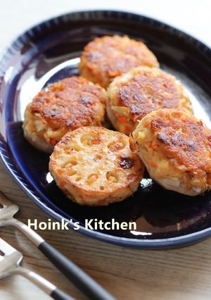 れんこんツナチーズ-レシピのメイン写真