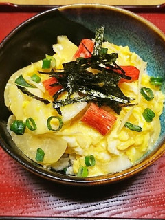 液みそで簡単カニペン丼-レシピのメイン写真