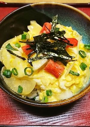 液みそで簡単カニペン丼-レシピのメイン写真