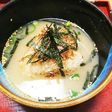 液みそWで焼おにぎりの味噌汁仕立て