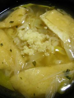 ショウガ効果でポッカポカのたぬきうどん-レシピのメイン写真