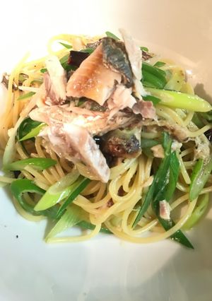 ポロ葱と鯵のパスタ-レシピのメイン写真
