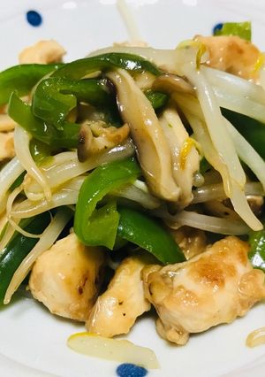 簡単！鶏胸肉でチンジャオロース-レシピのメイン写真