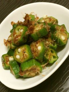 オクラのおかか和え-レシピのメイン写真