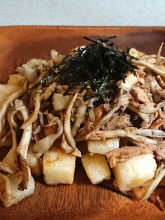 サクサク♪長芋のコロコロ焼き(舞茸ツナバージョン)-レシピのメイン写真