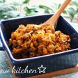 野菜たっぷりソースそぼろ