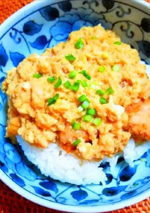 電子レンジ✿唐揚げ卵あんかけ丼-レシピのメイン写真