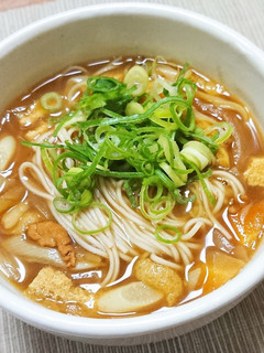 残りものカレーでカレー蕎麦-レシピのメイン写真
