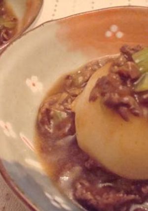 かぶの✿牛肉あんかけ-レシピのメイン写真