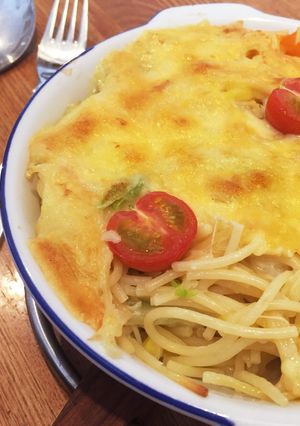 スパゲッティグラタン-レシピのメイン写真
