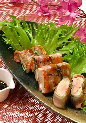 マグロのベーコン巻きソテー-レシピのメイン写真