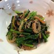簡単!ひじき煮とほうれん草の胡麻和え