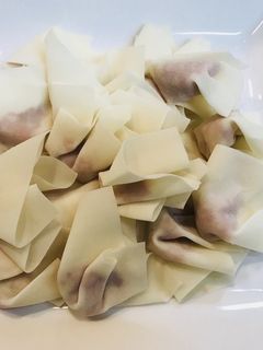 簡単ワンタンの包み方-レシピのメイン写真