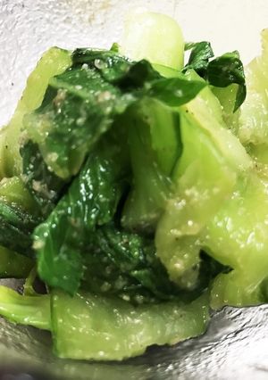 青梗菜の胡麻酢味噌和え-レシピのメイン写真