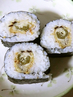 カキフライと塩昆布入りの簡単のり巻き-レシピのメイン写真